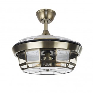 Ventilateur à pales pliantes Tornado Mini (3 lumières)