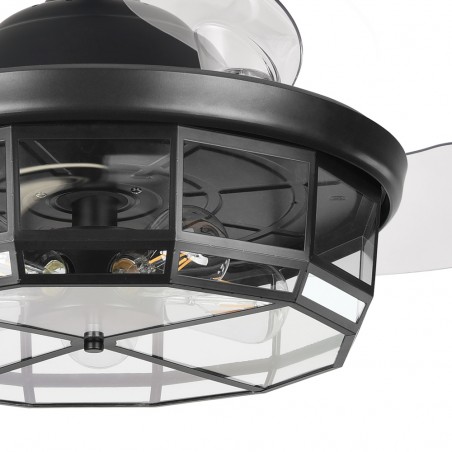 Ventilateur à pales pliantes Tornado (5 lumières)