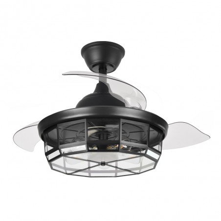 Ventilateur à pales pliantes Tornado (5 lumières)