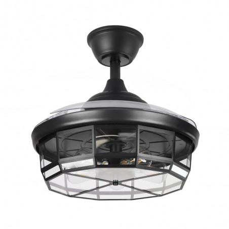 Ventilateur à pales pliantes Tornado (5 lumières)