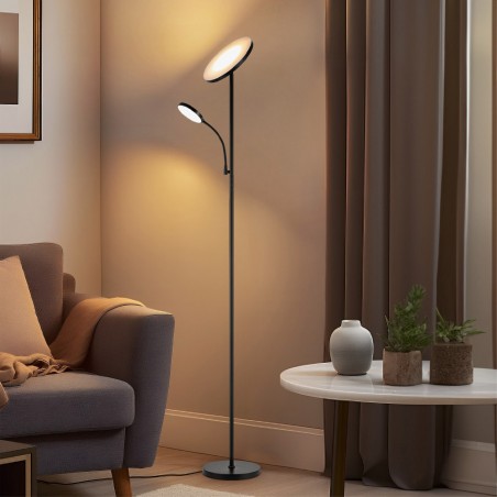 Lampadaire LED Niela CCT Dim (30+6W)