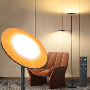 Lampadaire LED Brenan CCT Dim (30+6W)