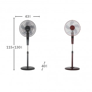 Ventilateur sur pied Rayo (60W)