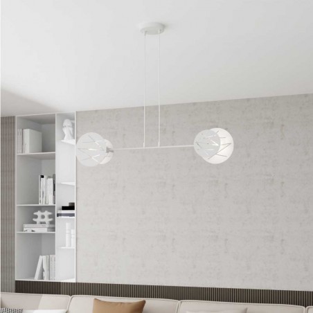 Lámpe de plafond Esme (2 lumieres)