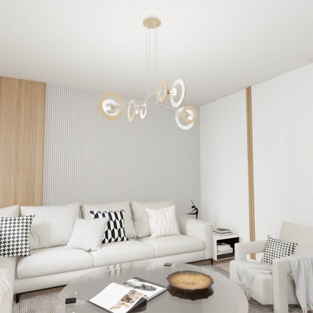 Lámpe de plafond Baco (4 lumieres)