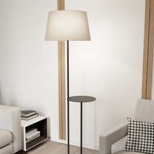 Lampadaire avec tablette Roth
