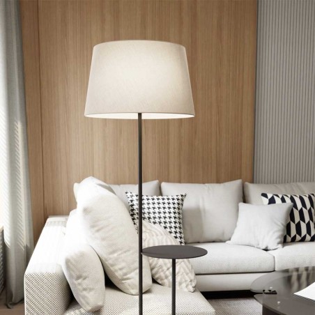 Lampadaire avec tablette Roth