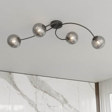 Plafónnier Piresa (4 lumieres)