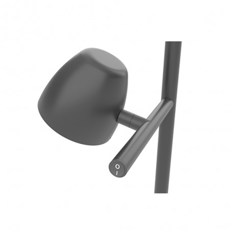 Lampadaire avec lecteur LED Trio (3x8W+8W)