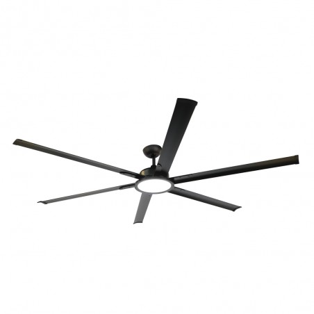 Ventilateur de plafond LED BigBen 250cm. CCT Dim (20W)