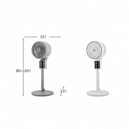 Ventilateur sur pied Persa (50W)