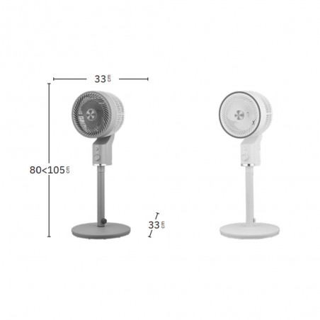 Ventilateur sur pied Talamo (50W)