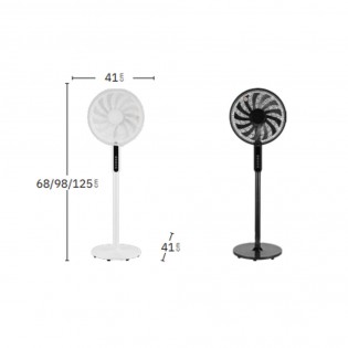 Ventilateur sur pied Torbellino (60W)