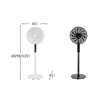 Ventilateur sur pied Torbellino (60W)