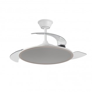 Ventilateur LED pales pliantes Trident CCT Dim (72W)