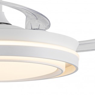 Ventilateur LED pales rétractables Nasot CCT Dim (72W)