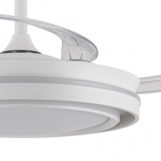 Ventilateur LED pales rétractables Nasot CCT Dim (72W)