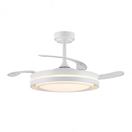 Ventilateur LED pales rétractables Nasot CCT Dim (72W)
