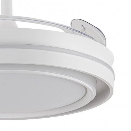 Ventilateur LED pales rétractables Nasot CCT Dim (72W)