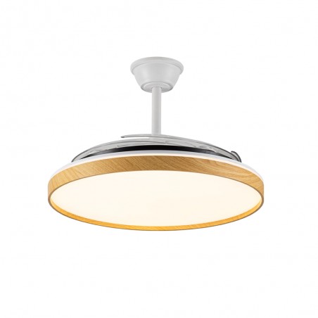 Ventilateur à lames rabattables LED Panam L CCT Dim (80W)