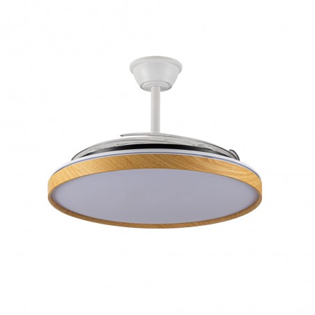 Ventilateur à lames rabattables LED Panam L CCT Dim (80W)