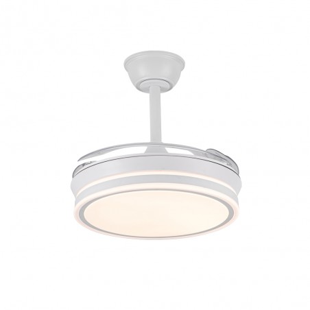 Ventilateur LED pales pliantes Evo Mini CCT Dim Smart (46W)