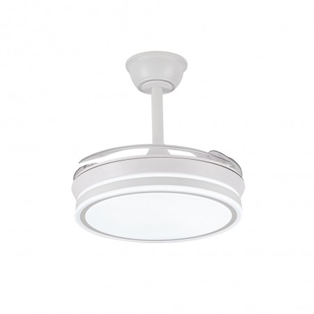 Ventilateur LED pales pliantes Evo Mini CCT Dim Smart (46W)