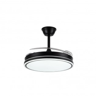 Ventilateur LED pales pliantes Evo CCT Dim Smart (72W)