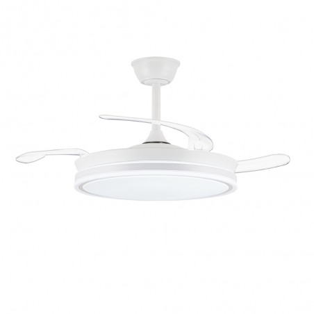Ventilateur LED pales pliantes Evo CCT Dim Smart (72W)