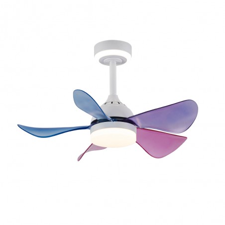 Ventilateur de plafond à LED Baby CCT Dim (24+7W)