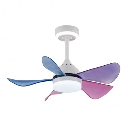 Ventilateur de plafond à LED Baby CCT Dim (24+7W)