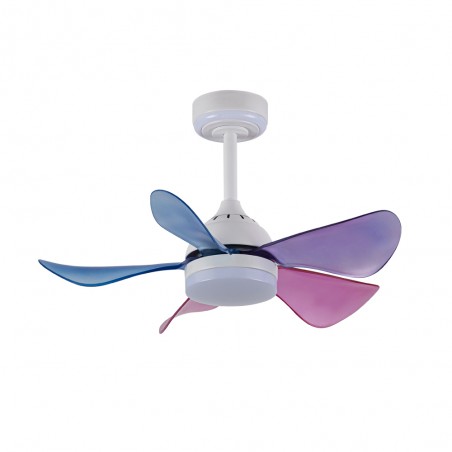 Ventilateur de plafond à LED Baby CCT Dim (24+7W)