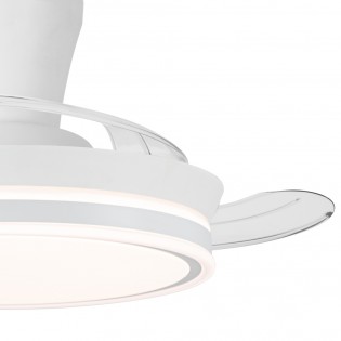 Ventilateur LED pales pliantes Supereco Long Mini CCT (39W)