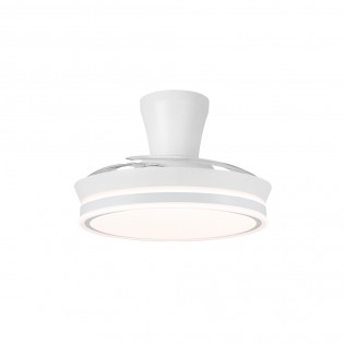Ventilateur LED pales pliantes Supereco Long Mini CCT (39W)