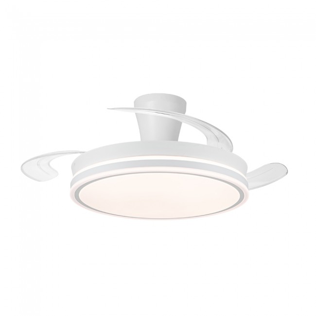 Ventilateur LED pales pliantes Supereco Long CCT (45W)