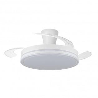 Ventilateur LED pales pliantes Supereco Long CCT (45W)