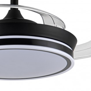 Ventilateur LED pales pliantes Supereco Mini CCT Dim (39W)