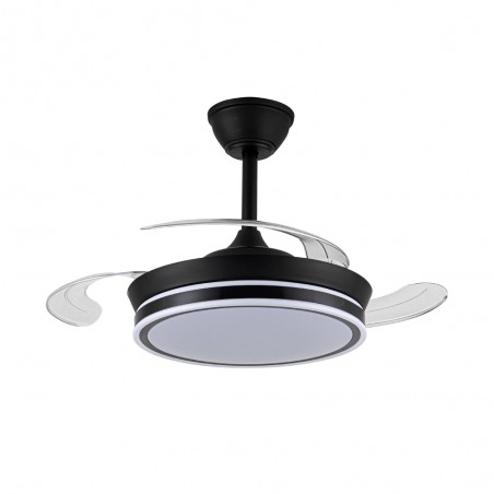 Ventilateur LED pales pliantes Supereco Mini CCT Dim (39W)