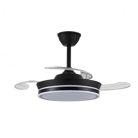 Ventilateur LED pales pliantes Supereco Mini CCT Dim (39W)