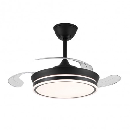 Ventilateur LED pales pliantes Supereco Mini CCT Dim (39W)