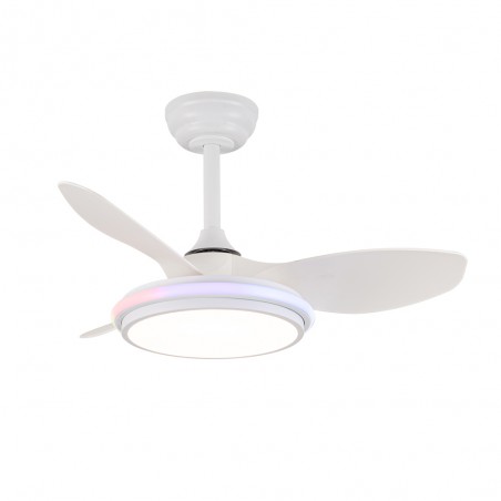 Ventilateur de plafond LED Stel TL Mini RGB CCT Dim (31W)