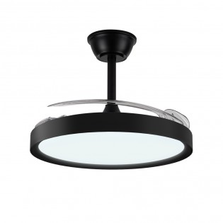Ventilateur LED pales pliantes Polaris CCT Dim (43W)