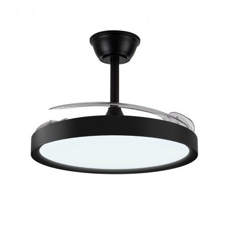 Ventilateur LED pales pliantes Polaris CCT Dim (43W)