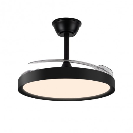 Ventilateur LED pales pliantes Polaris CCT Dim (43W)