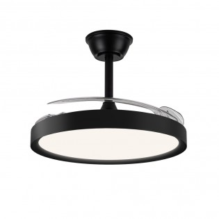 Ventilateur LED pales pliantes Polaris CCT Dim (43W)