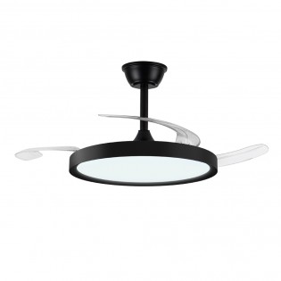Ventilateur LED pales pliantes Polaris CCT Dim (43W)