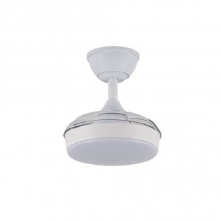 Ventilateur LED pales rétractables Hornet CCT Dim (32W)