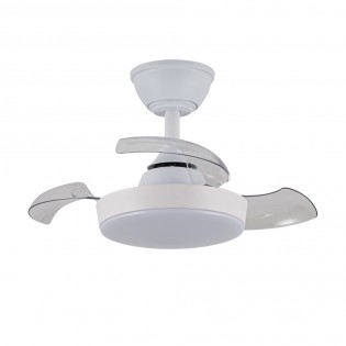 Ventilateur LED pales rétractables Hornet CCT Dim (32W)
