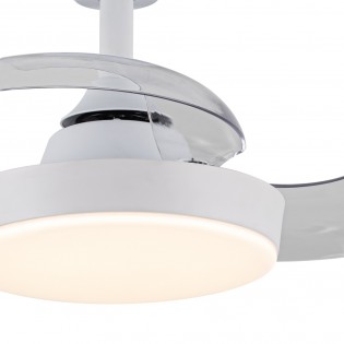 Ventilateur LED pales rétractables Hornet CCT Dim (32W)
