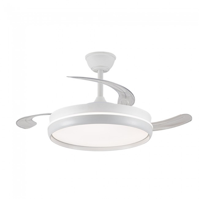 Ventilateur LED pales pliantes Charly Evo CCT Dim Smart (72W)